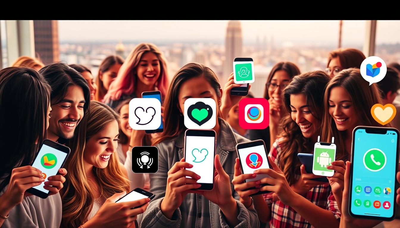 apps amistad, conocer gente, tecnología, conexiones, 2025